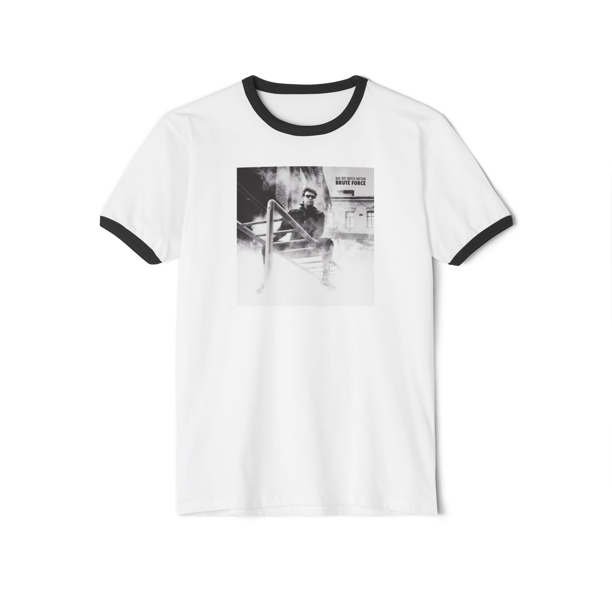 Brute Force Album Cover T-Shirt | Ringer Tee